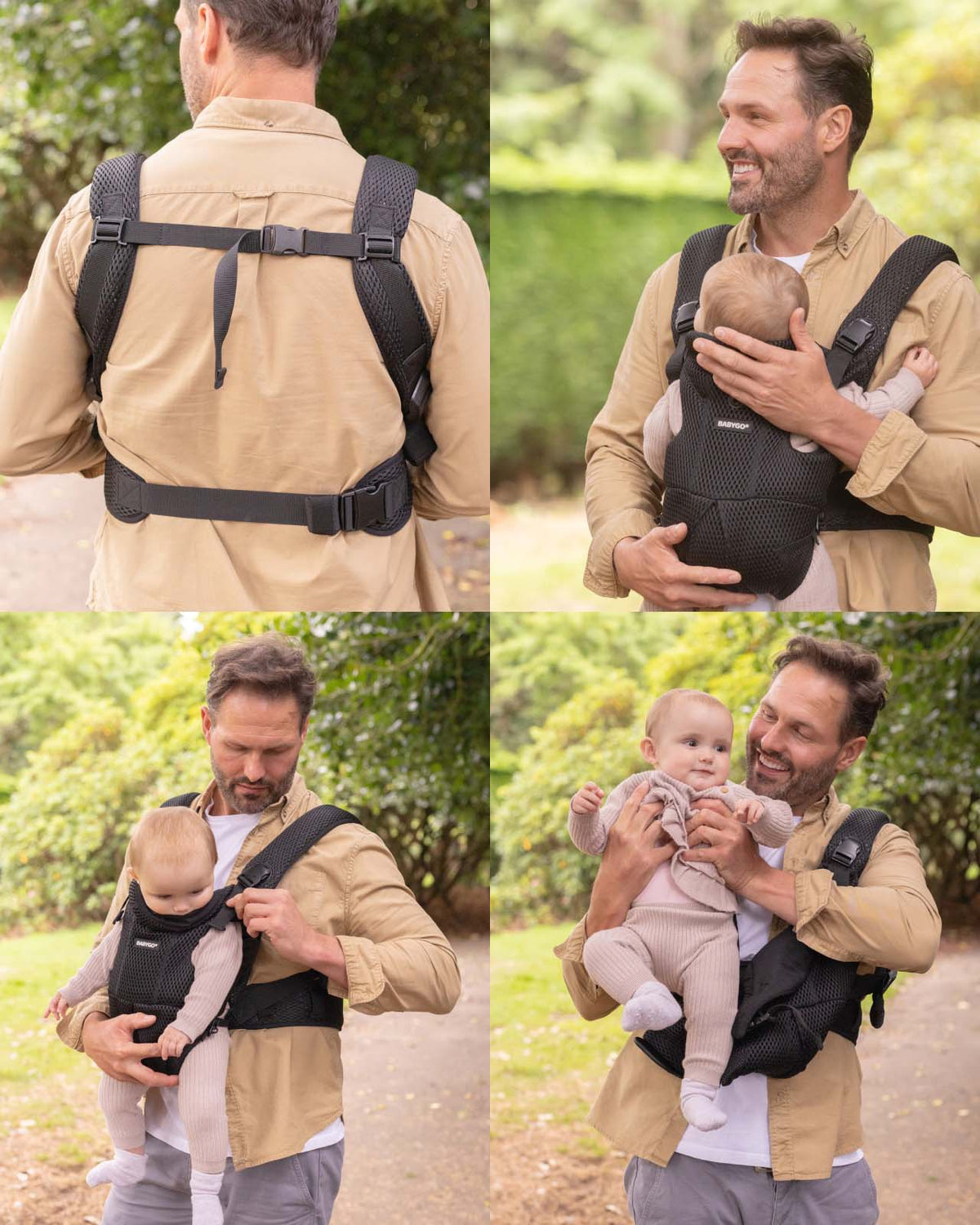 BABYGO® AirMesh™ Baby Carrier
