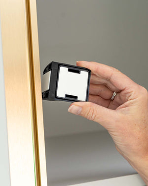 black magnetic child safety lock