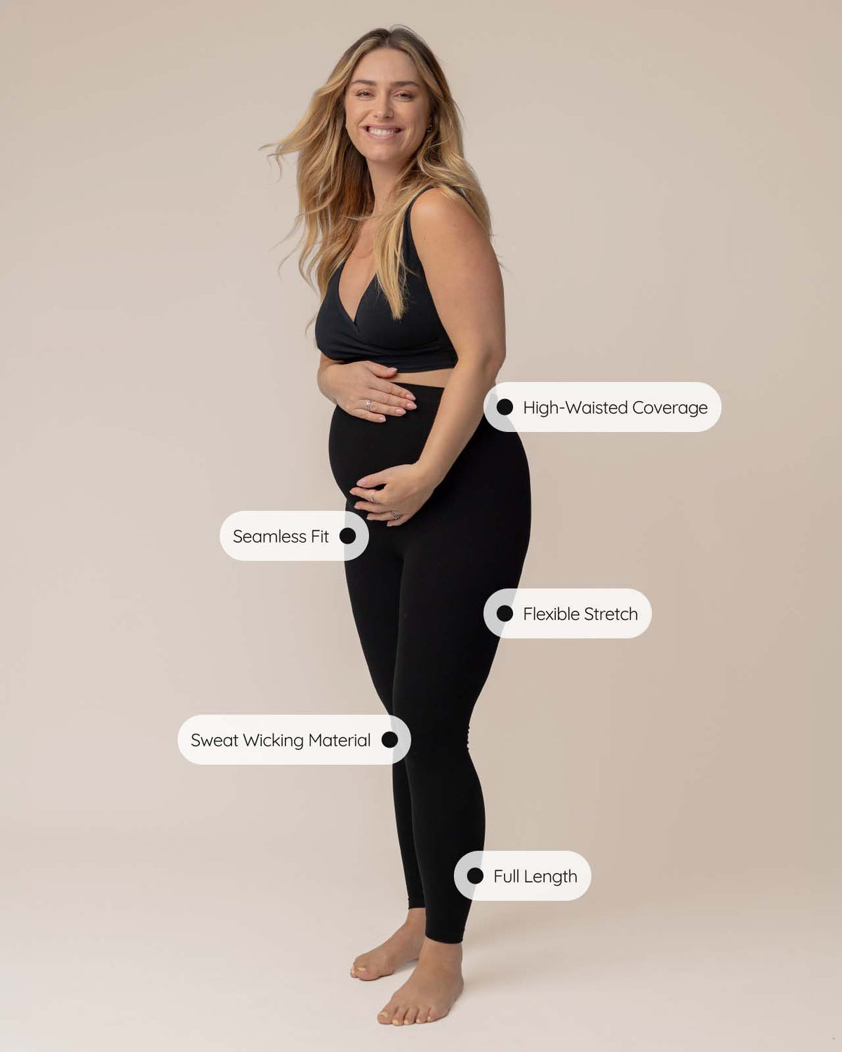 BABYGO® Activ+ Maternity Leggings