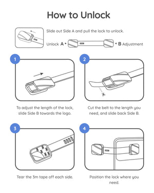 child safety strap instructions