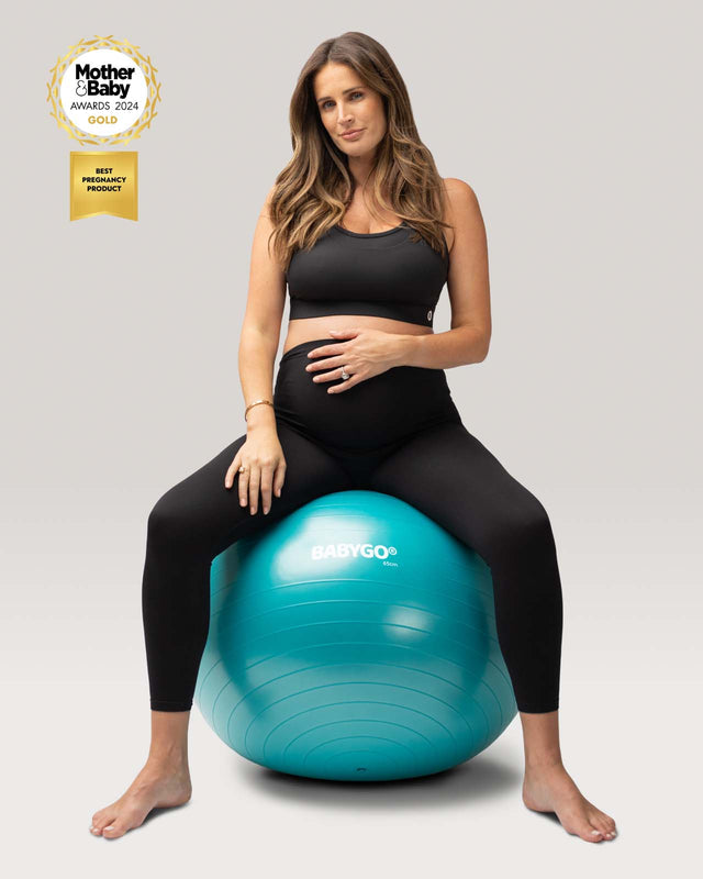 Birthing Ball | Pregnancy Exercise & Labour - Blue – BABYGO®
