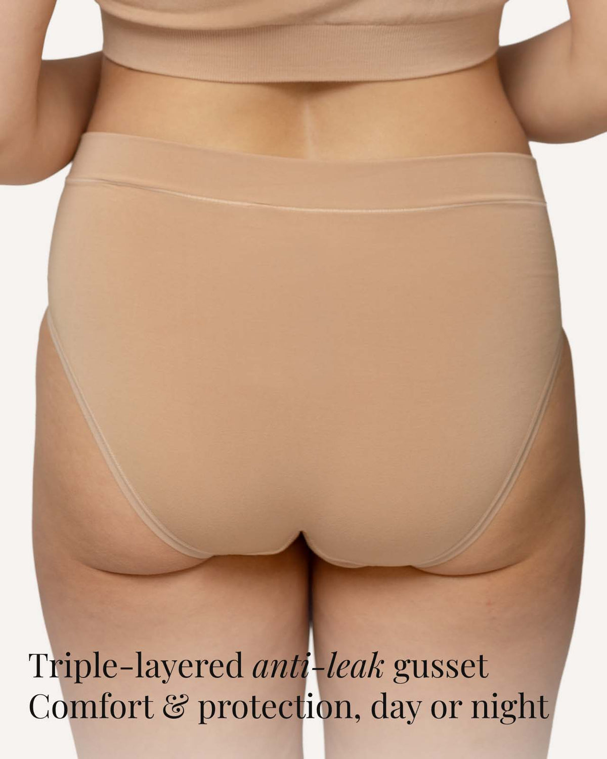BABYGO postpartum c section knickers nude seamless low rise