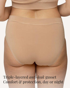 BABYGO postpartum c section knickers nude seamless low rise