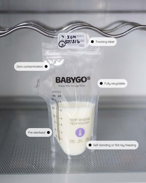 BABYGO® Disposable Breast Milk Storage Bags