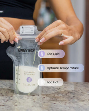 BABYGO® Disposable Breast Milk Storage Bags