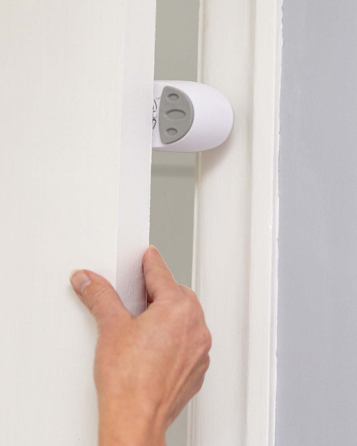 door stopper in doorway