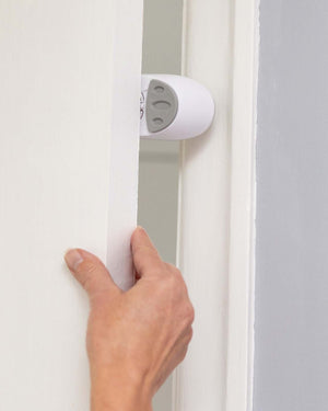 door stopper in doorway