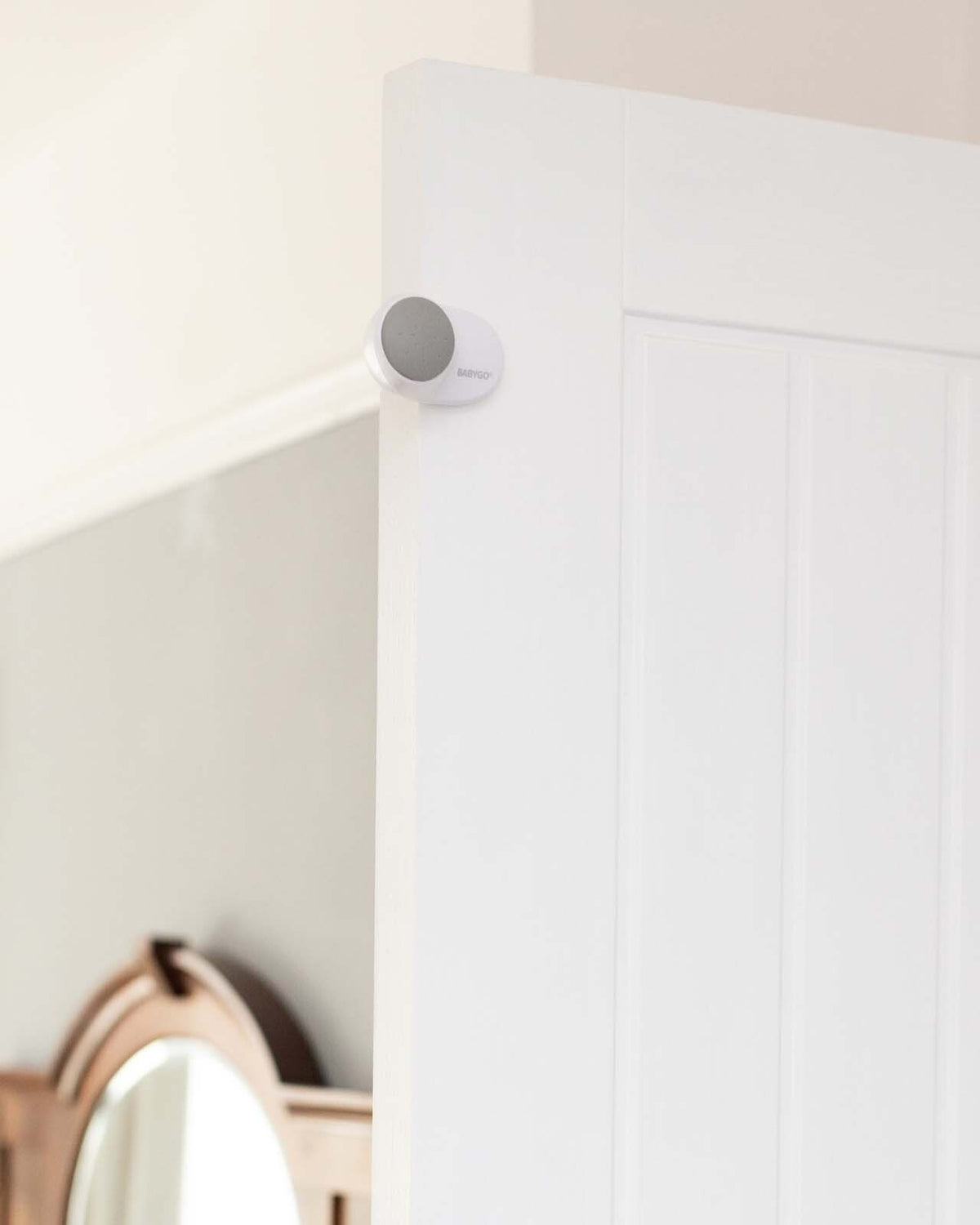 door stopper on door