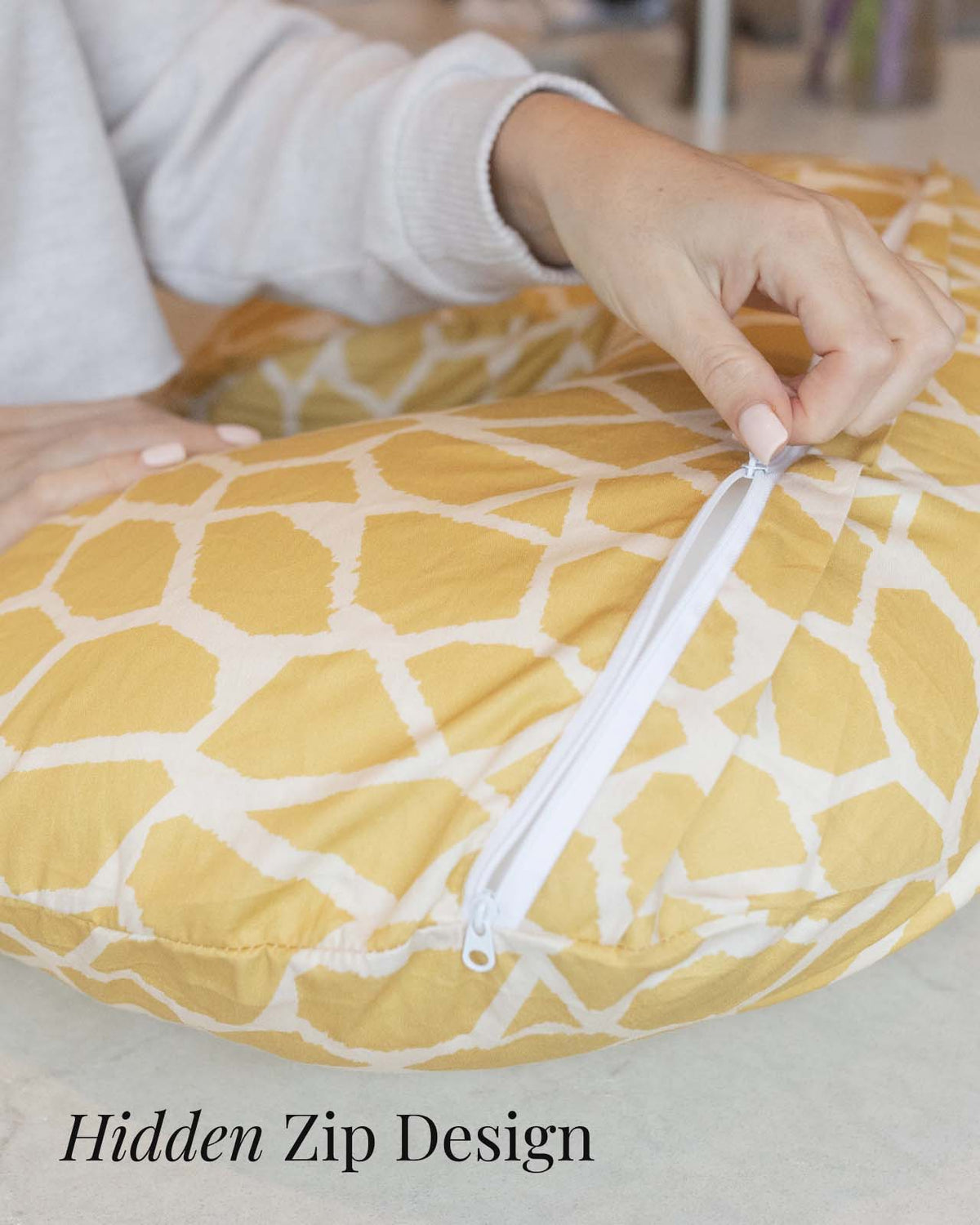 BABYGO® Giraffe Nursing Pillow Cover