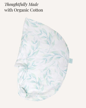 BABYGO® Green Leaf Nursing Pillow Cover