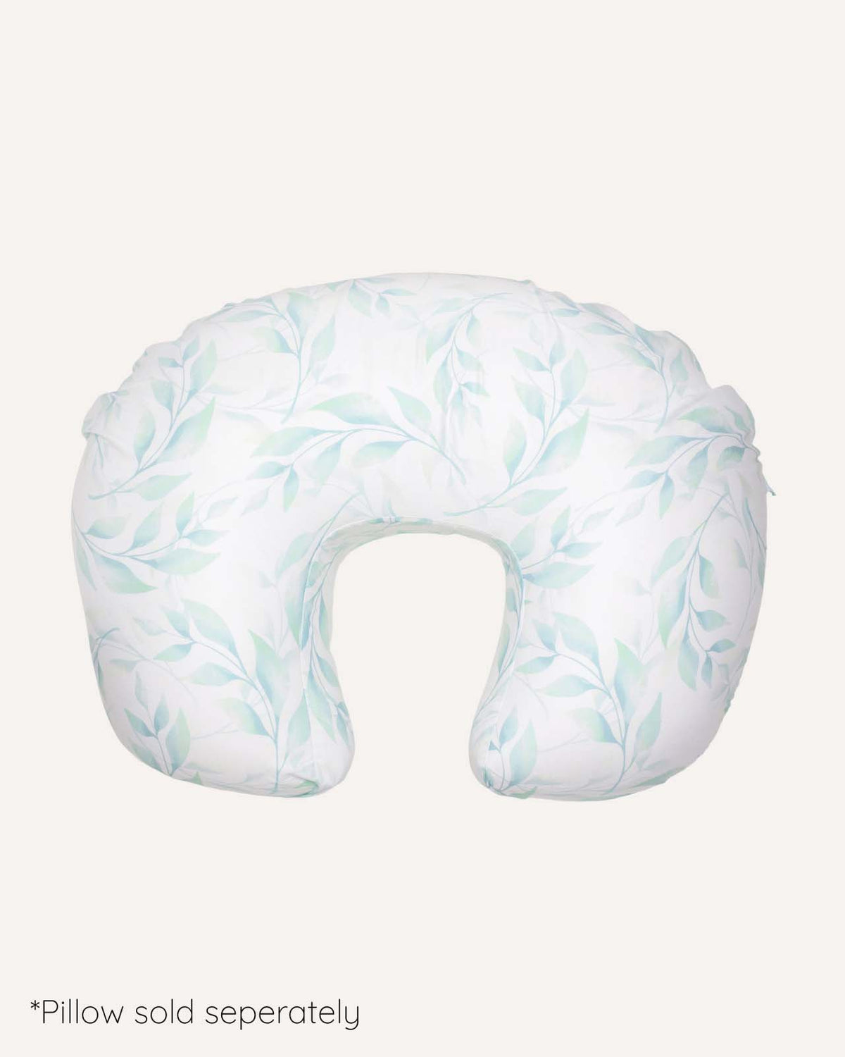BABYGO® Green Leaf Nursing Pillow Cover