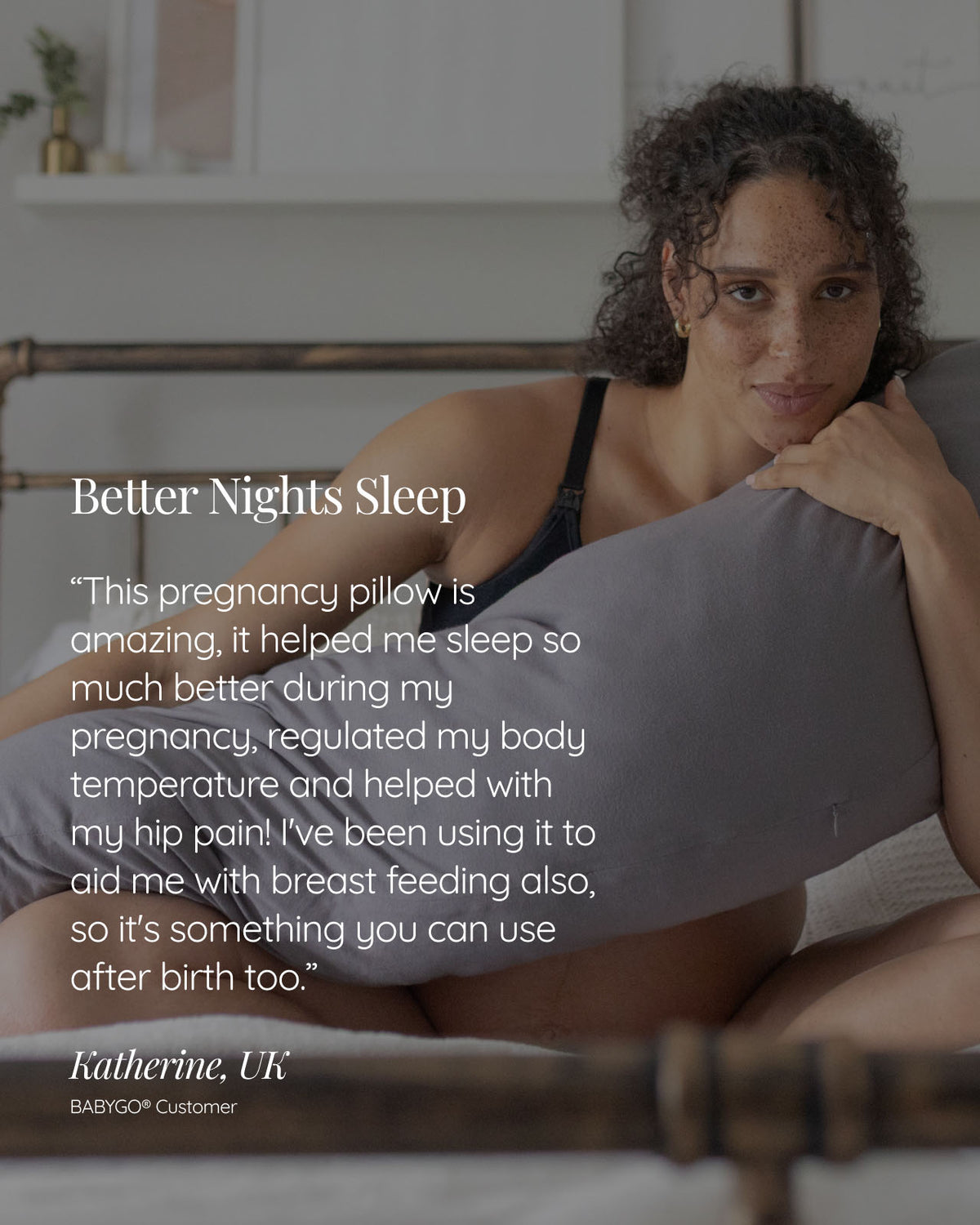 BABYGO® Moon Pregnancy Pillow