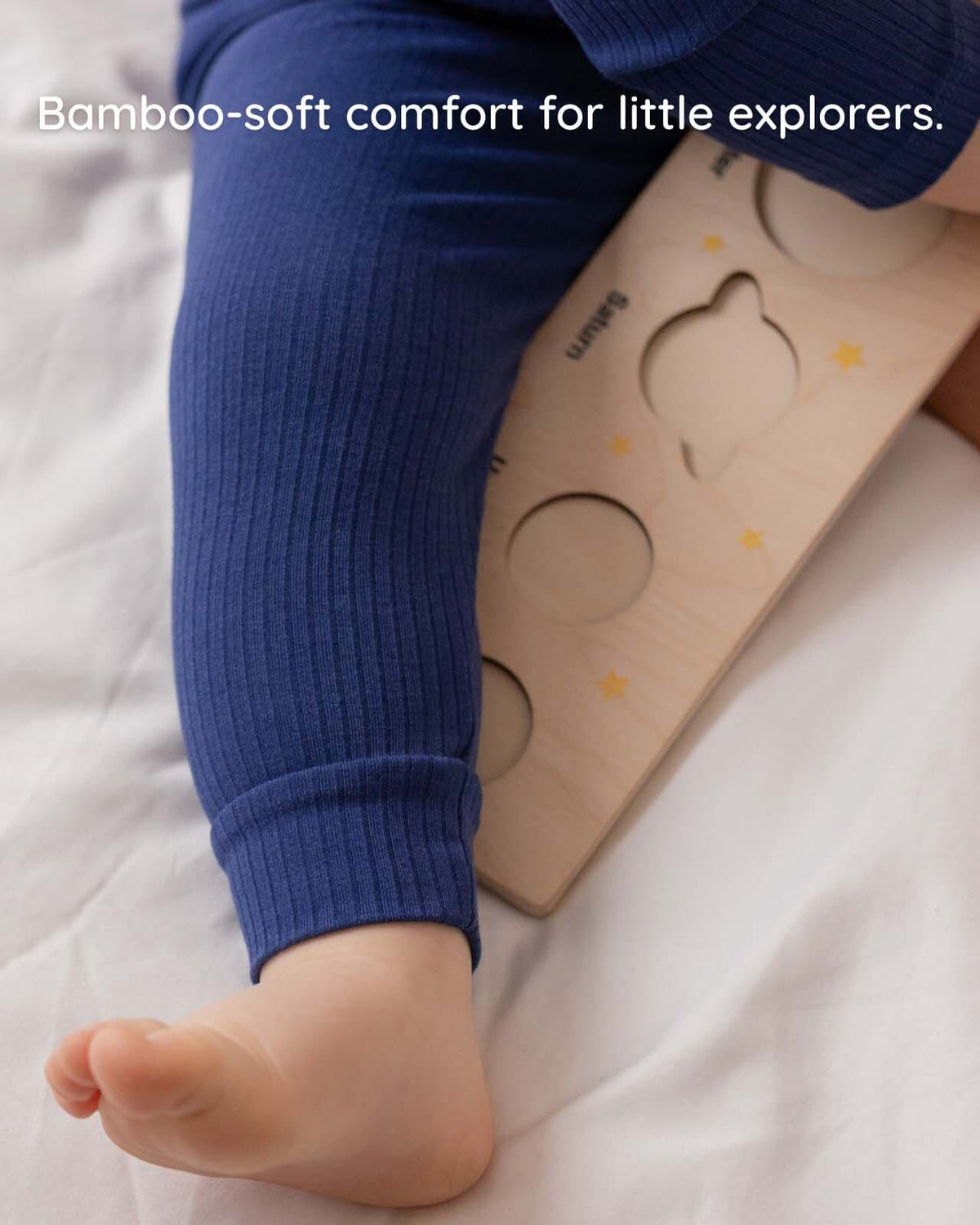 BABYGO® Navy Long Ribbed Bodysuit & Leggings
