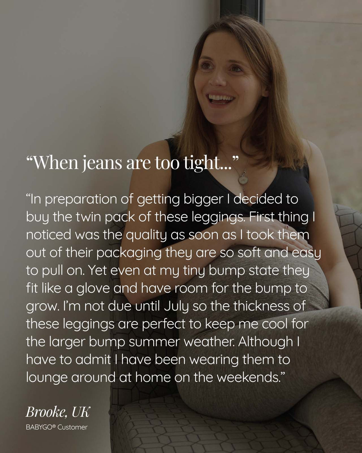 BABYGO® Activ+ Maternity Leggings