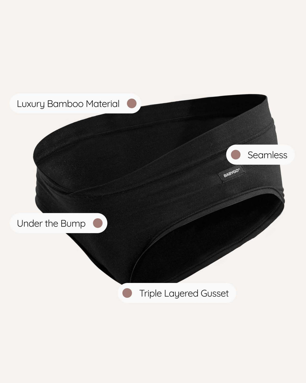 BABYGO® Under the Bump Knickers