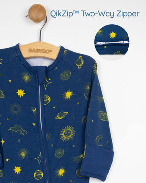 BABYGO® Midnight Moon Zip Sleepsuit