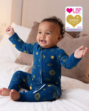 BABYGO® Midnight Moon Zip Sleepsuit