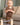 Baby wearing a mocha ribbed short sleeve bodysuit and leggings set, view 2
