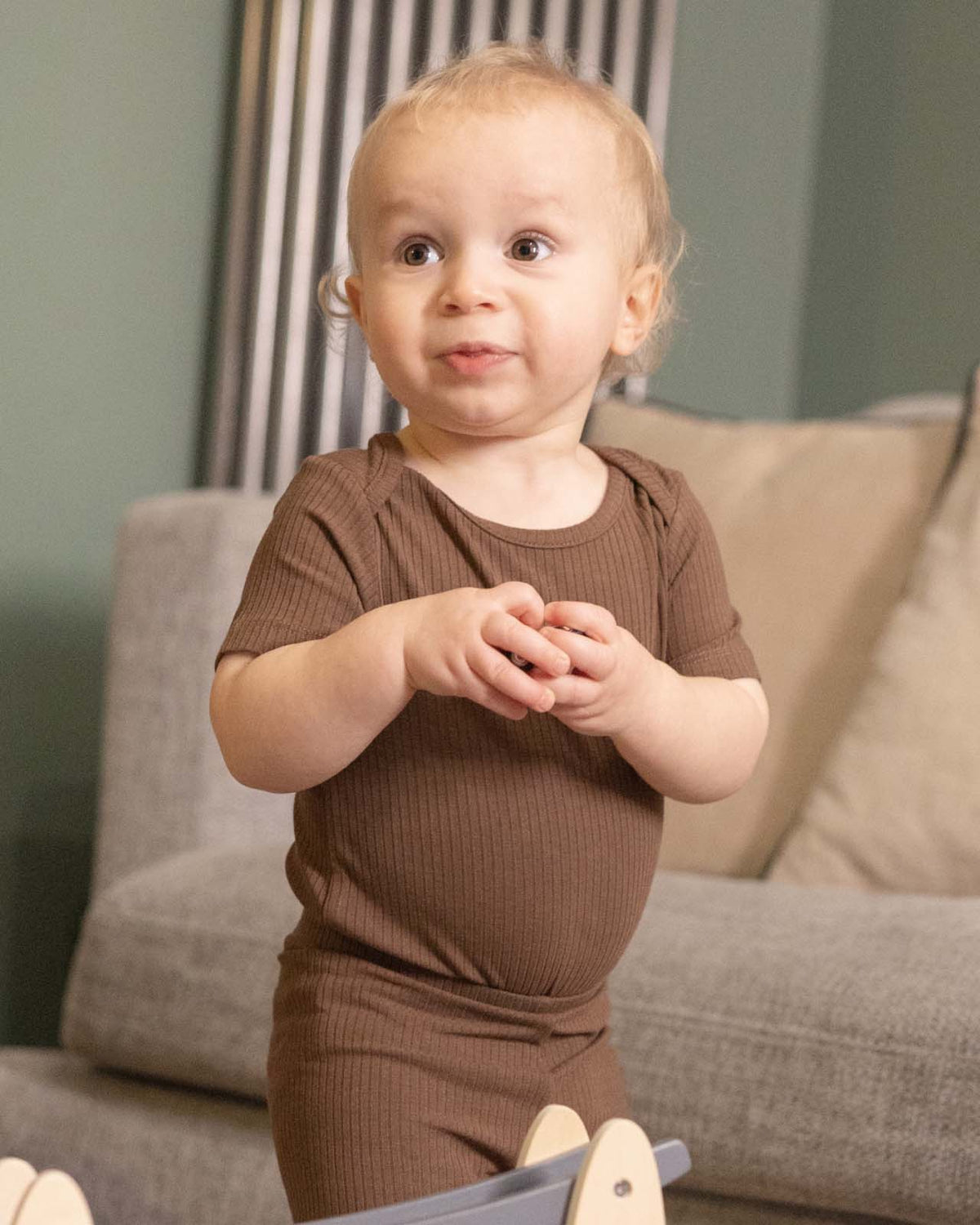 BABYGO® Short Sleeve Baby Bodysuit