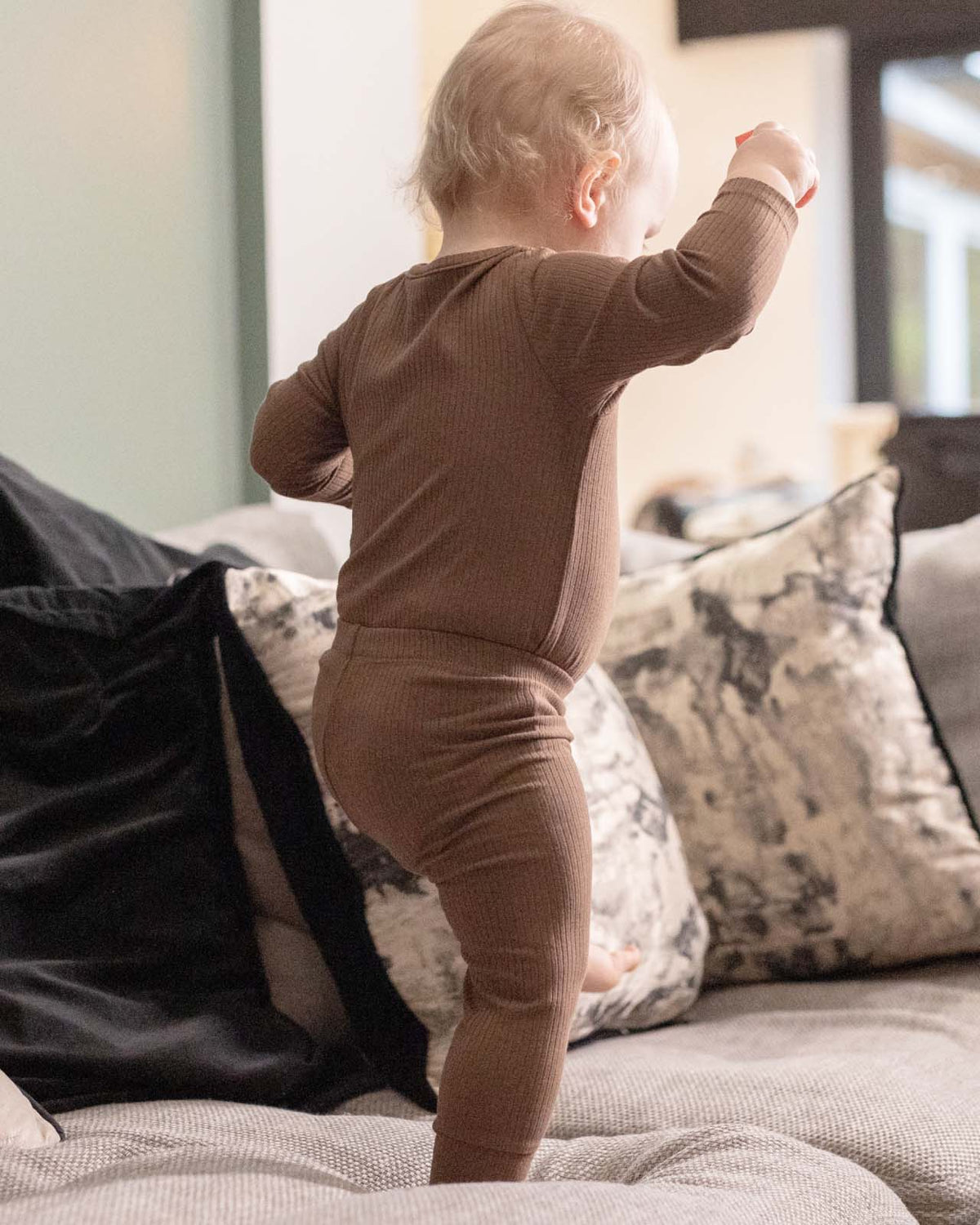 BABYGO® Ribbed Baby Leggings