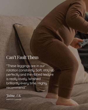 BABYGO® Ribbed Baby Leggings