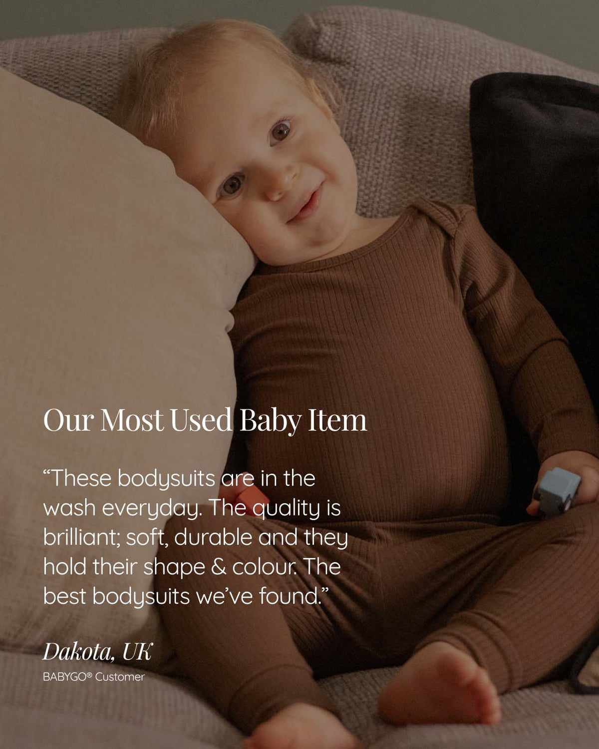 BABYGO® Long Sleeve Baby Bodysuit