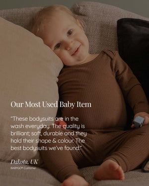 BABYGO® Long Sleeve Baby Bodysuit