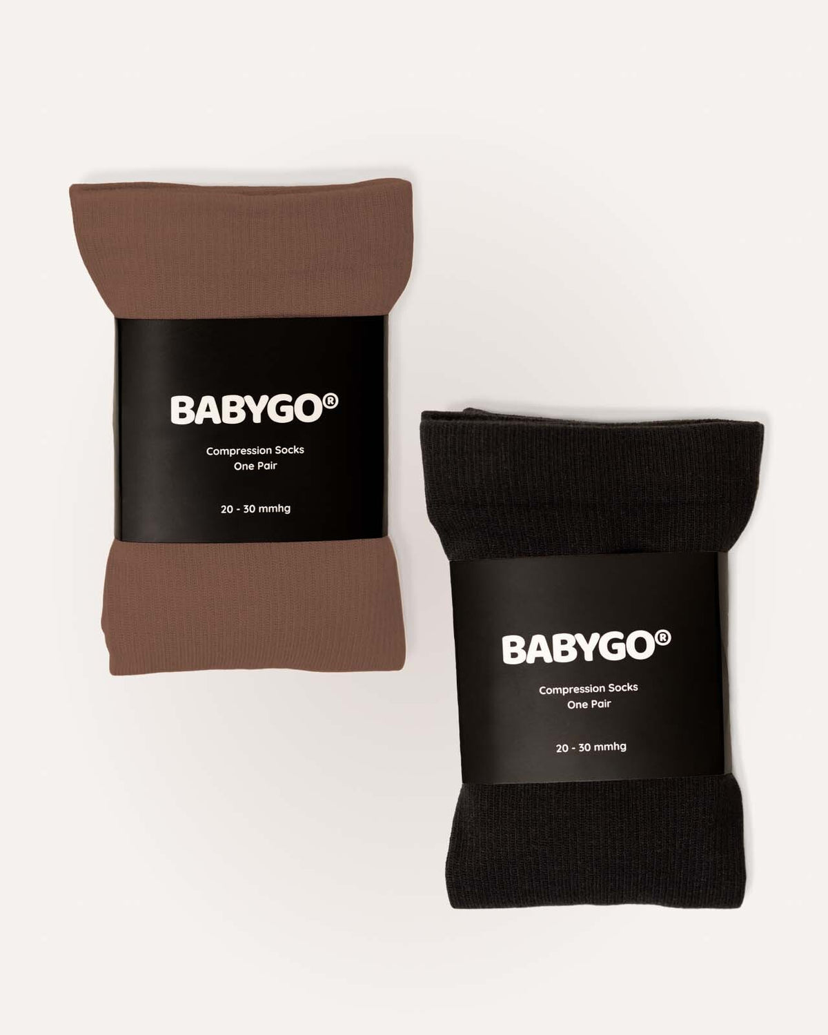 BABYGO® Pregnancy Compression Socks | Twin Pack