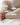Baby wearing ribbed baby leggings, 2 pack in mocha and oatmeal, view 4