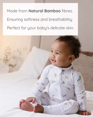 BABYGO® Zip Sleepsuit | 3 Pack