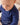 Baby wearing a navy ribbed long sleeve bodysuit and leggings set, view 3