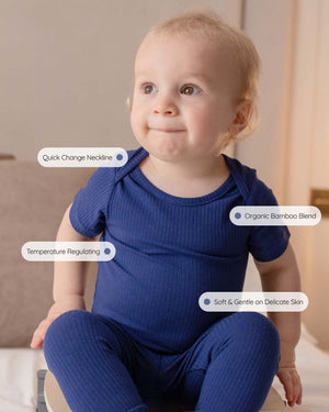 BABYGO® Short Sleeve Baby Bodysuit
