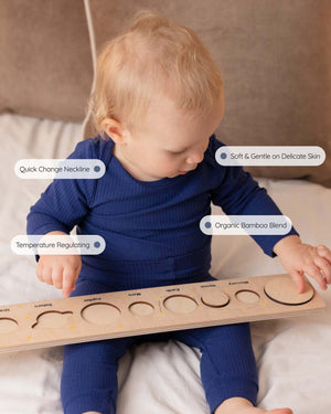 BABYGO® Long Sleeve Baby Bodysuit