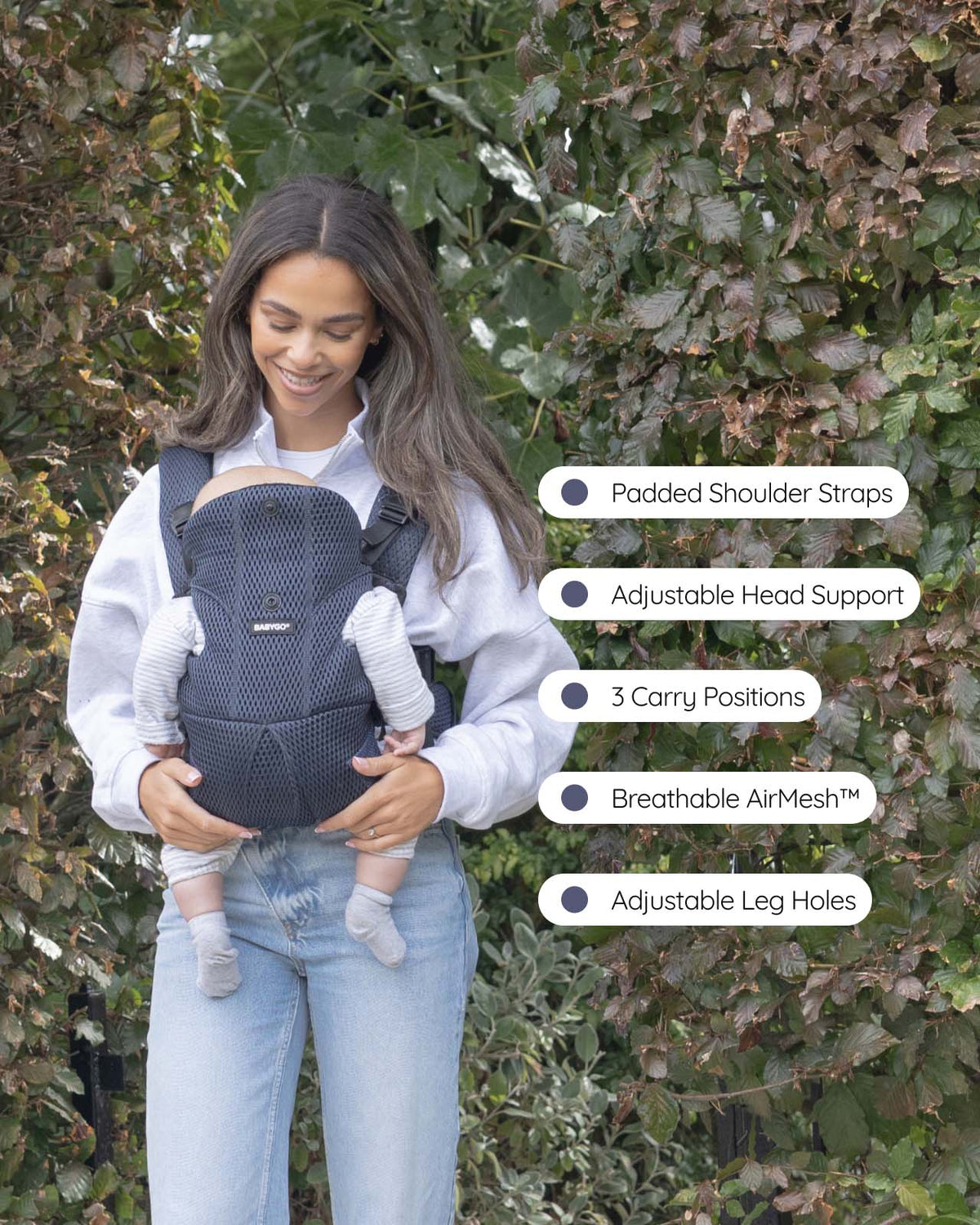 BABYGO® AirMesh™ Baby Carrier