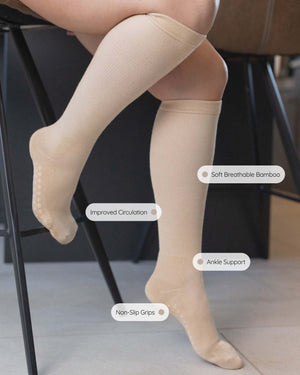 BABYGO® Pregnancy Compression Socks | Twin Pack