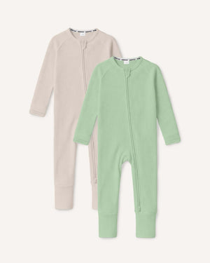 BABYGO® Zip Sleepsuit | 2 Pack