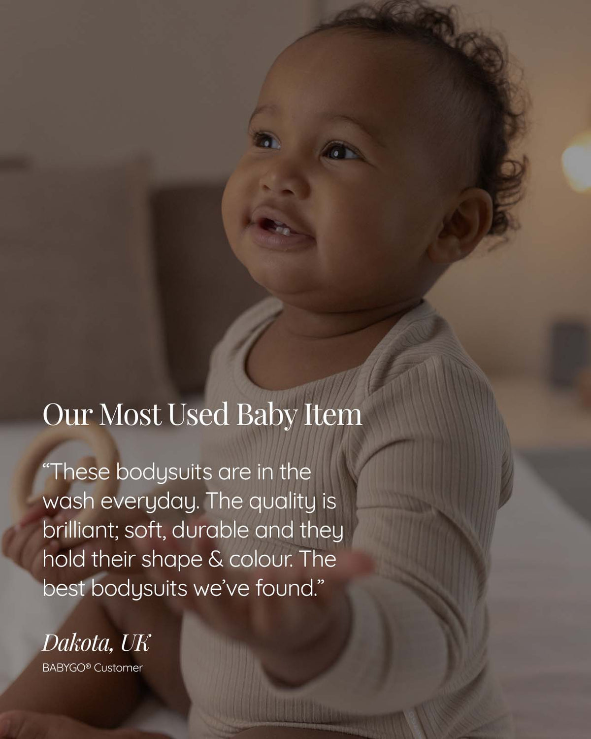 BABYGO® Long Sleeve Baby Bodysuit