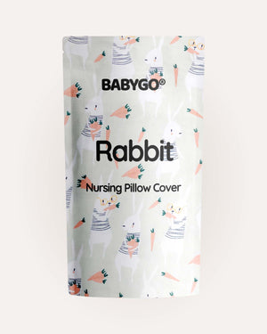 BABYGO® Rabbit Nursing Pillow Cover