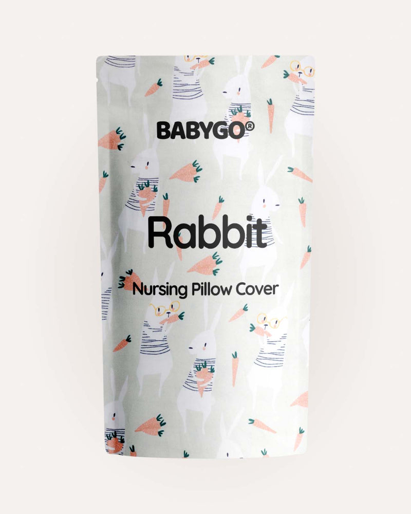 BABYGO® Rabbit Nursing Pillow Cover