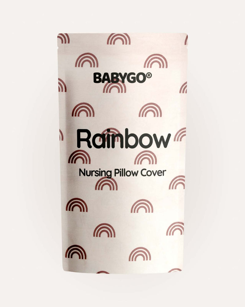 BABYGO® Rainbow Nursing Pillow Cover
