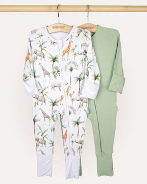 BABYGO® Zip Sleepsuit | 2 Pack