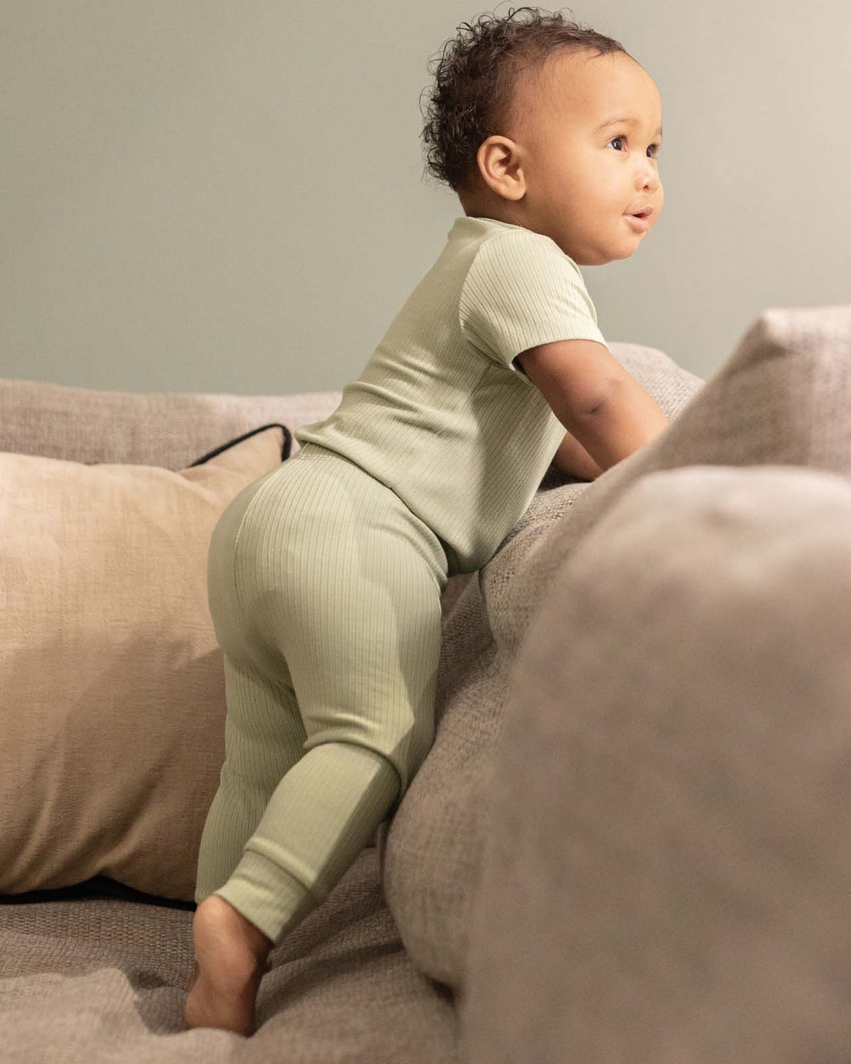 BABYGO® Ribbed Baby Leggings