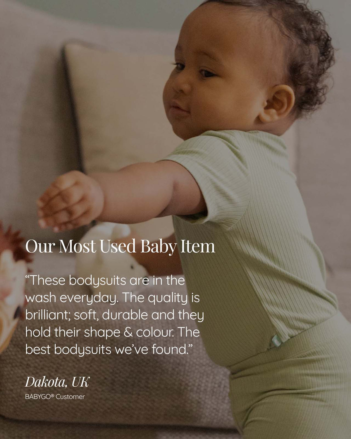 BABYGO® Short Sleeve Baby Bodysuit