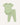 Sage short sleeve baby bodysuit and ribbed leggings set