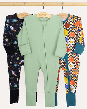 BABYGO® Zip Sleepsuit | 3 Pack