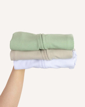 BABYGO® Zip Sleepsuit | 3 Pack
