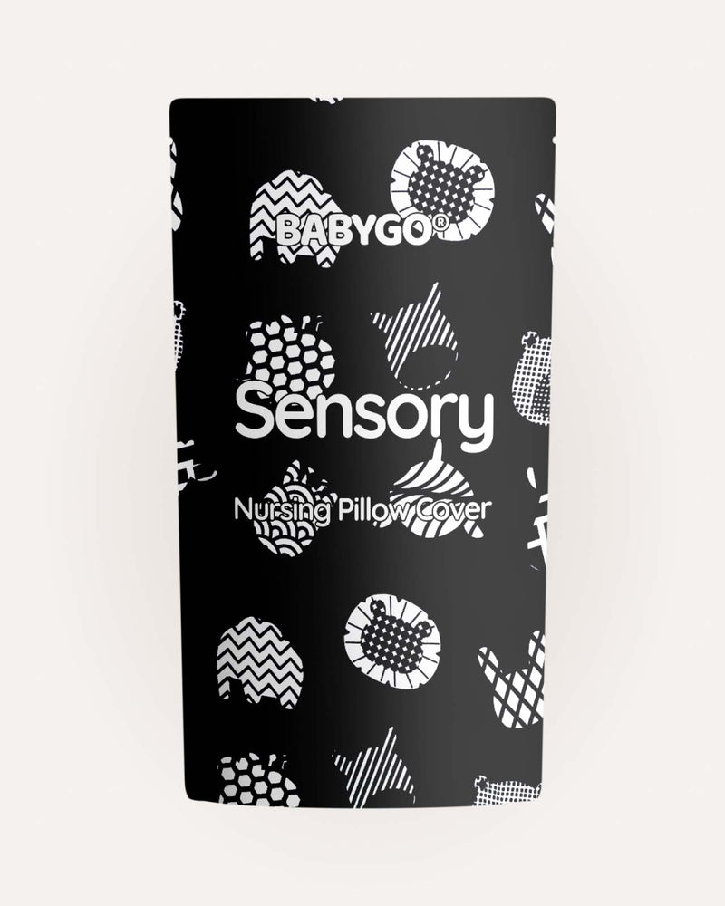 BABYGO® Sensory Nursing Pillow Cover