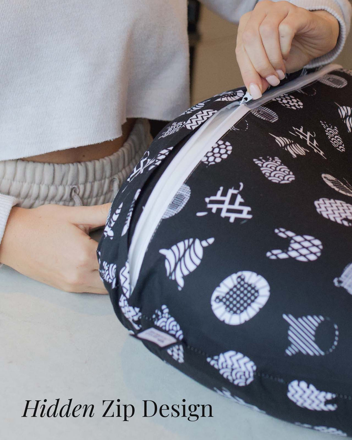 BABYGO® Sensory Nursing Pillow Cover