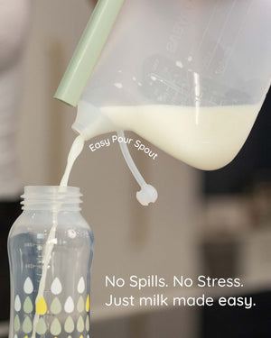 BABYGO® Reusable Silicone Breast Milk Bags (5 Pack)