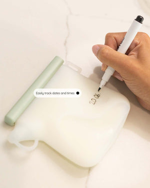 BABYGO® Reusable Silicone Breast Milk Bags (5 Pack)